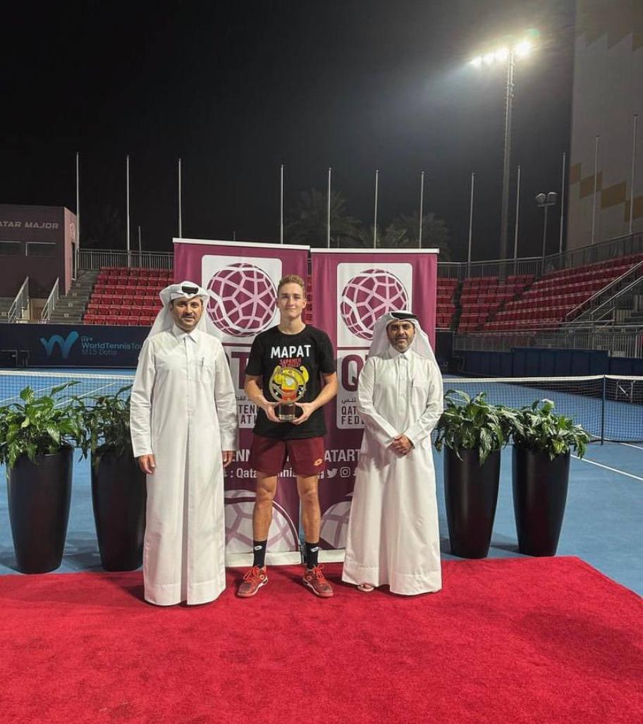 Марат Шарипов - победитель ITF M15 в Катаре! 
