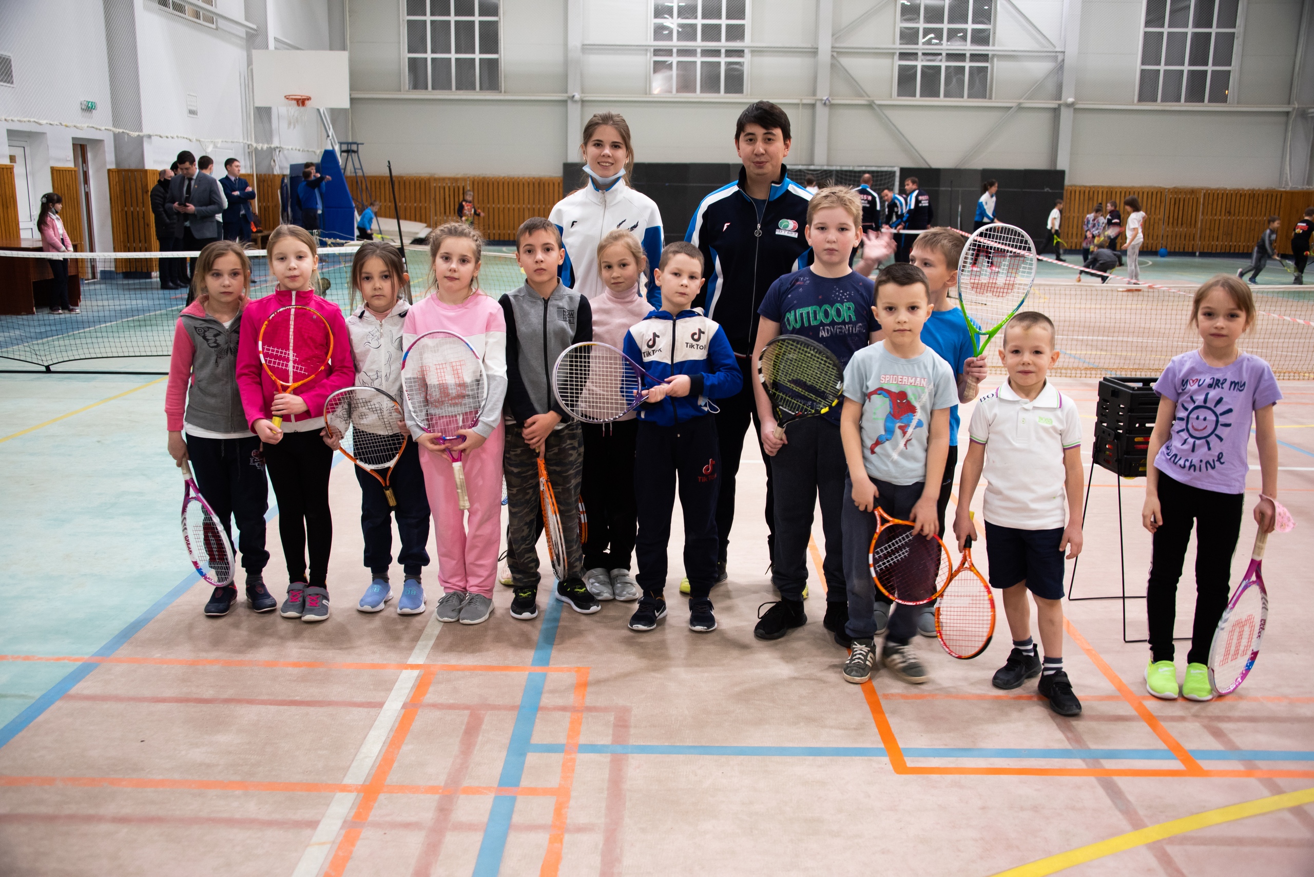 Мастер – класс по теннису прошел в Камско – Устьинском районе