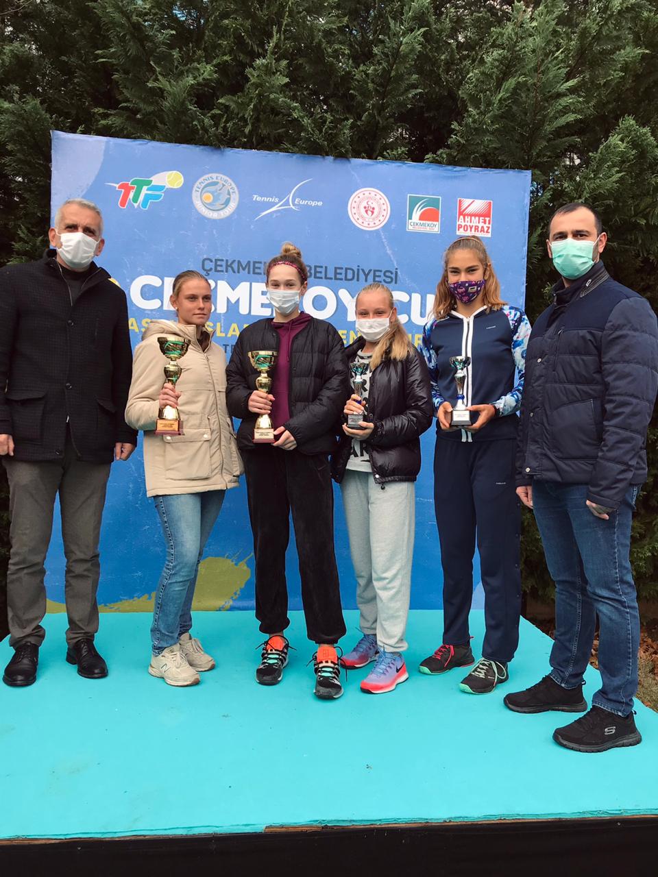 Полина Кратюк - призер турнира Tennis Europe «Çekmekoy Cup» 2020 до 17 лет в Турции