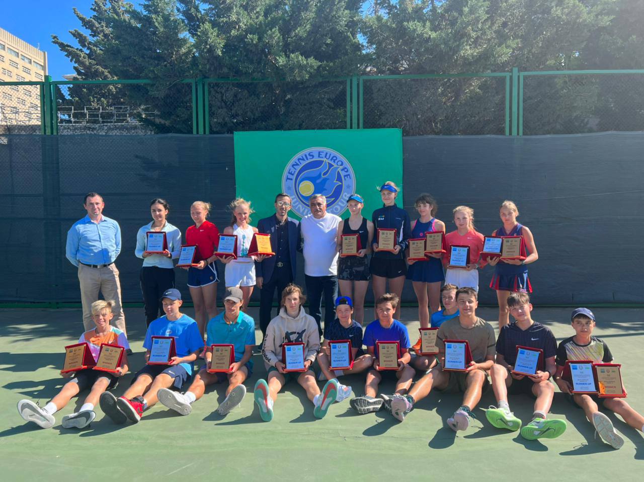 На выходных завершились турниры Tennis Europe в разных возрастных категориях в Баку