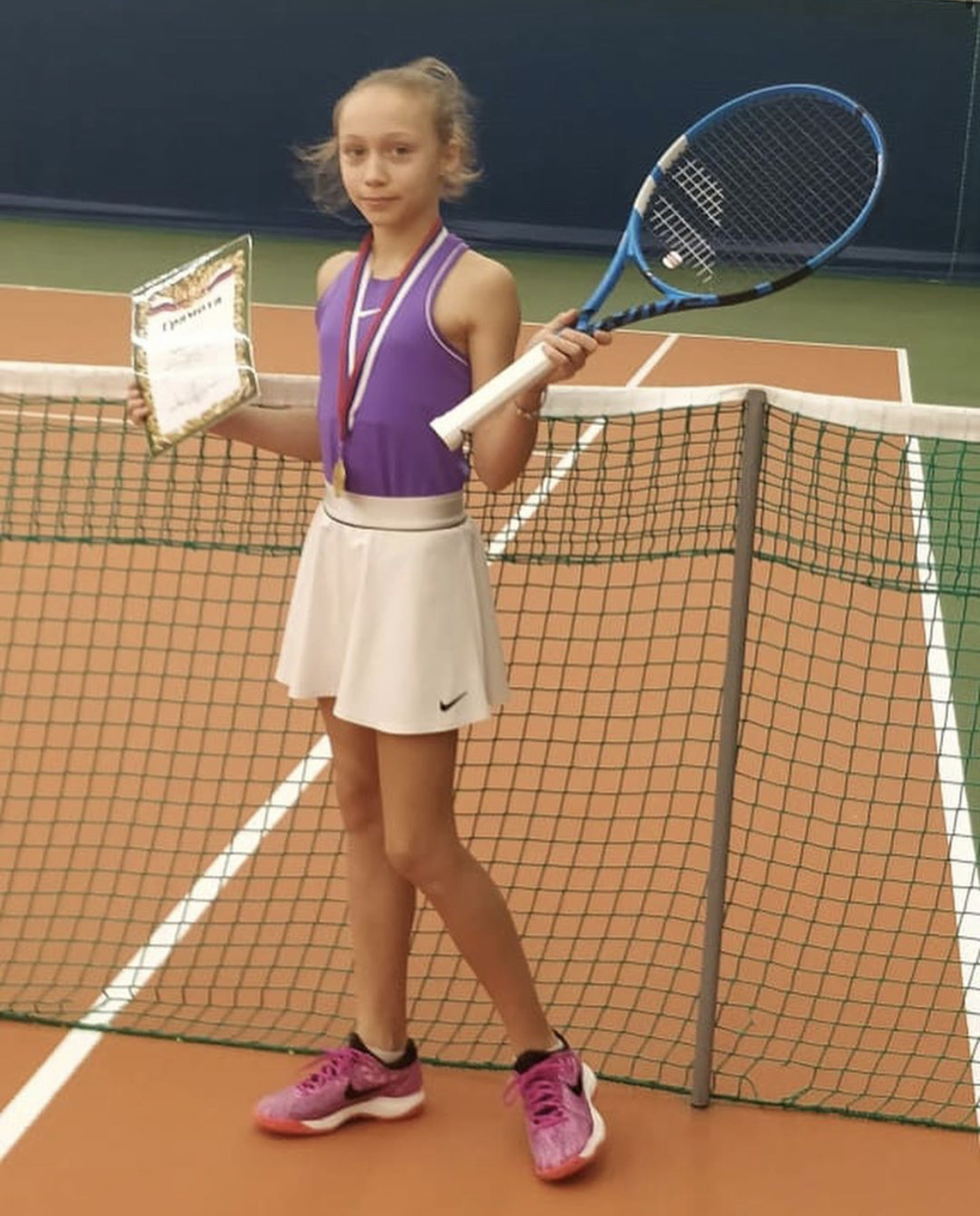 Анастасия Лизунова  - победительница на турнире в Донском