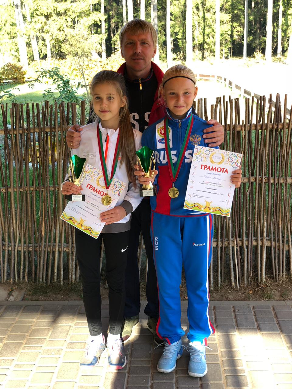 Кратюк Полина и Субханкулова Милина - победительницы турнира РТТ в Республике Беларусь