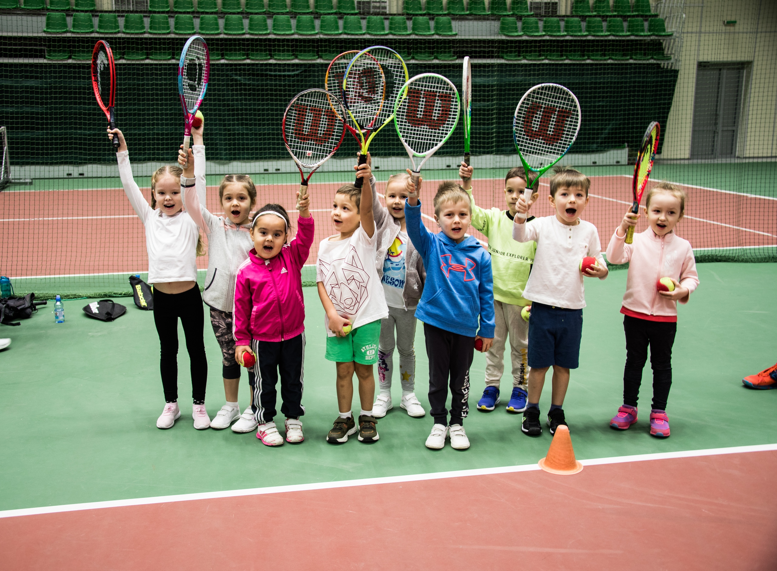 Новогодний фестиваль по теннису прошел в Казанской академии