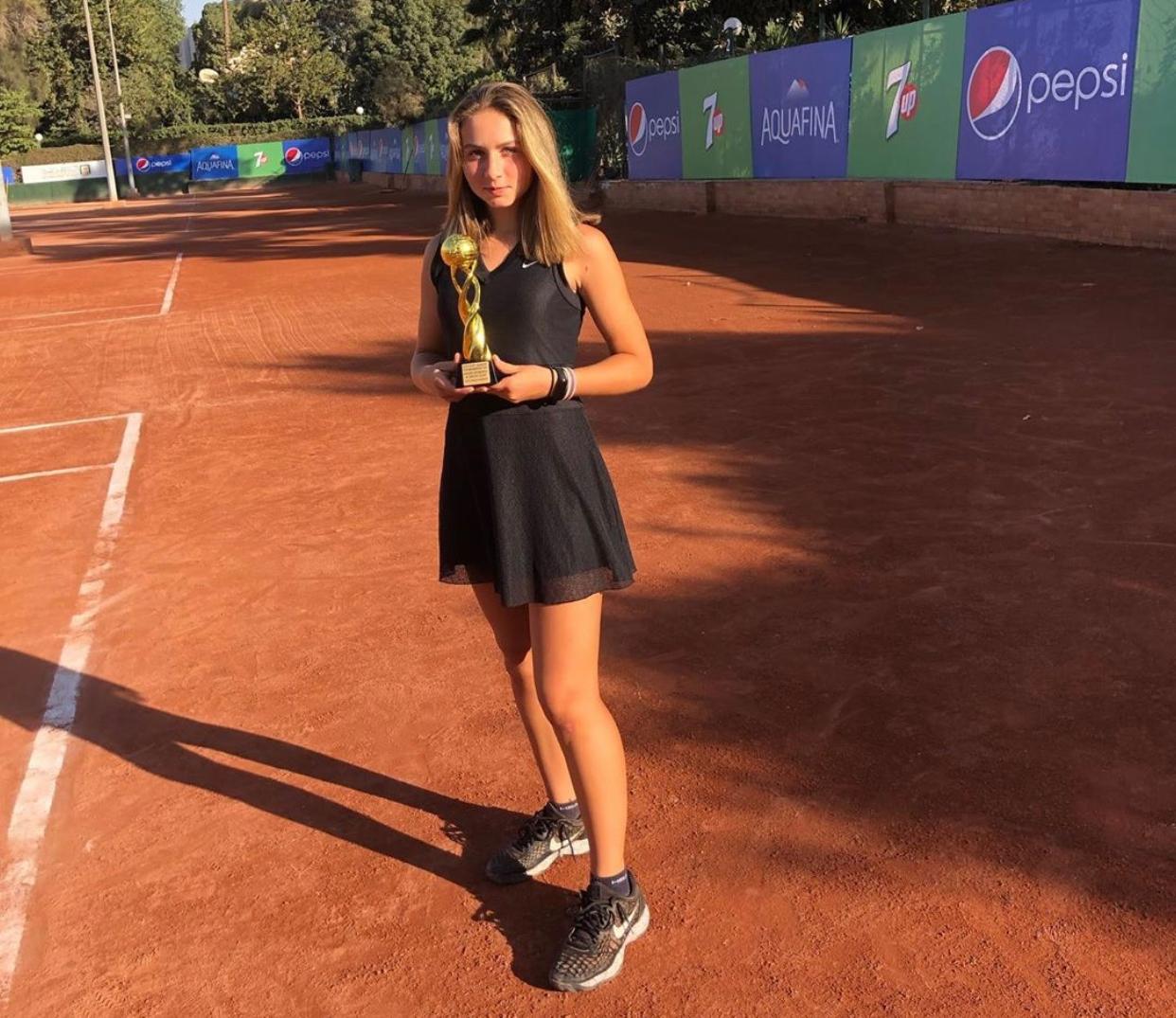Виктория Матасова - победительница  турнира в Каире
