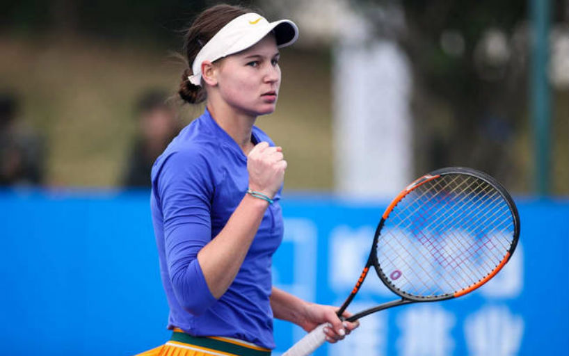 Вероника Кудерметова стала четвертьфиналисткой турнира в Тяньцзине