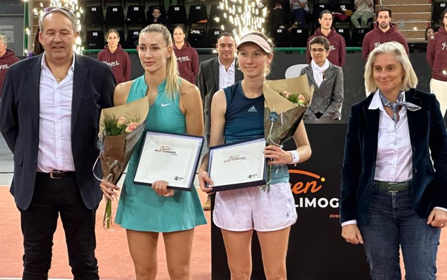 Сизикова и Букша выиграли парный турнир WTA 125 в Лиможе