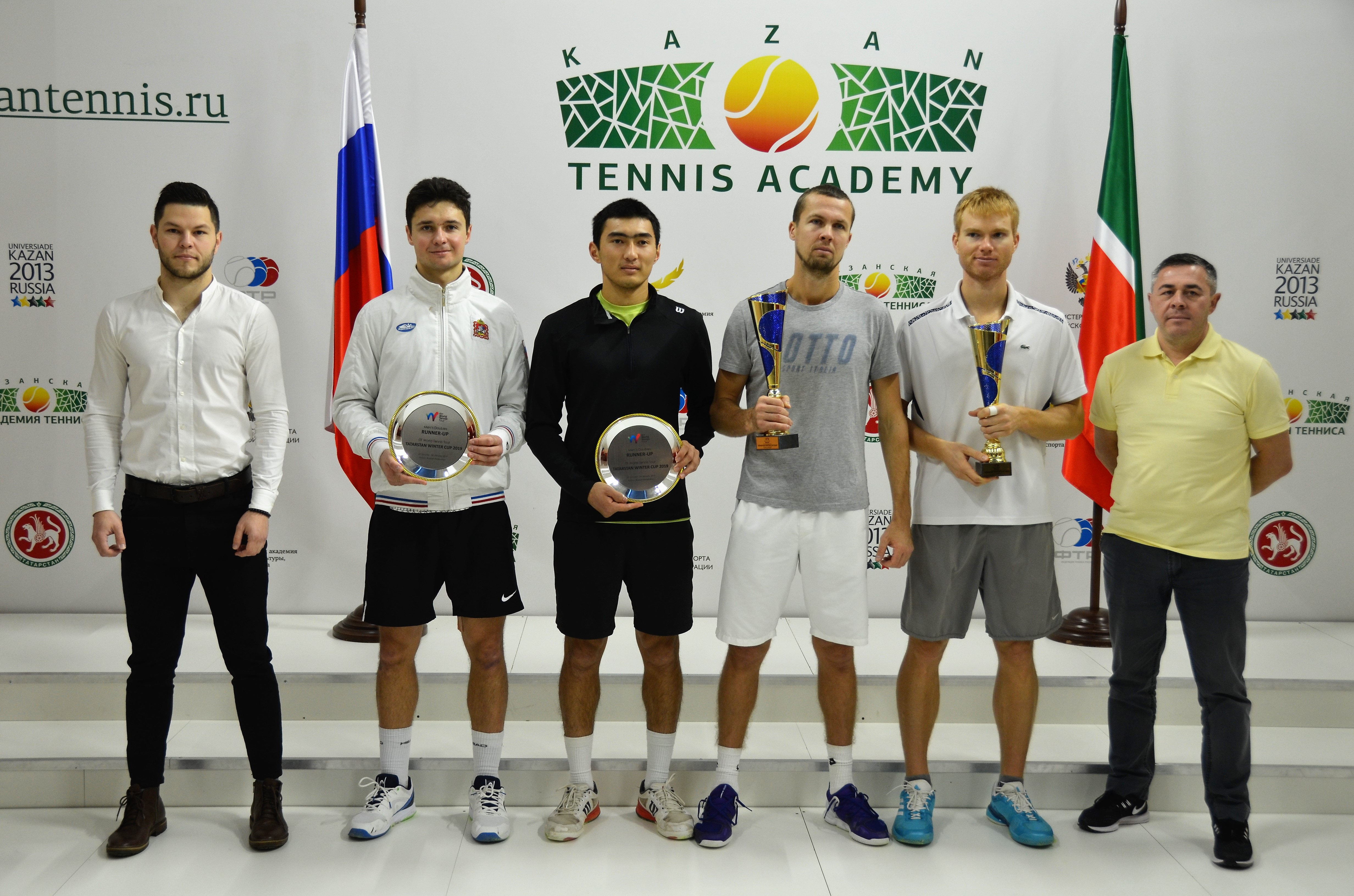 В Казанской академии тенниса определили победителей в парном разряде Tatarstan Winter Cup 2019