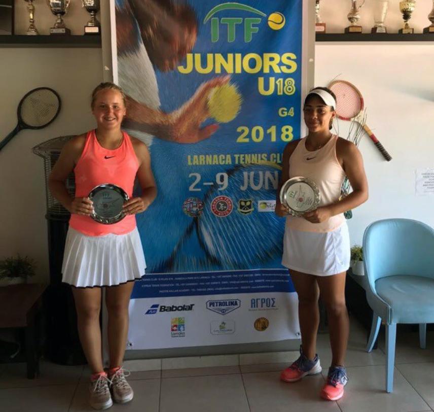 Татарстанская теннисистка Мария Бондаренко победительница « ITF Juniors Larnaca Cup 2018» в республике Кипр