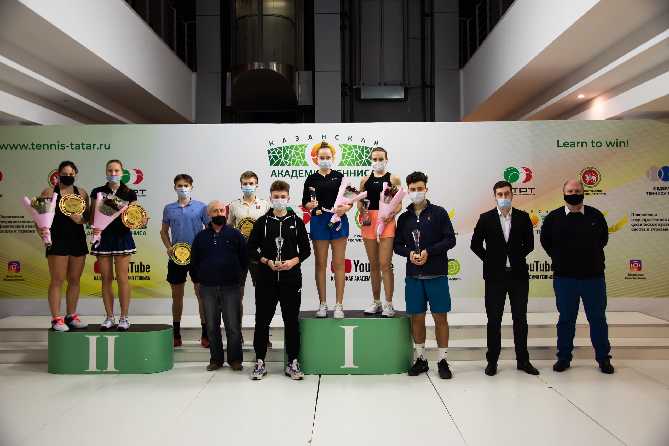Состоялись парные финалы ITF WorldTennisTourJuniors «TATAR CUP» 2021