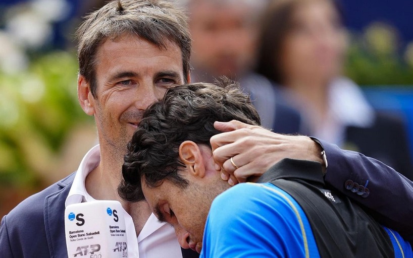 Пабло Андухар заплакал после поражения в первом круге в Барселоне. Он проводит последний сезон в карьере