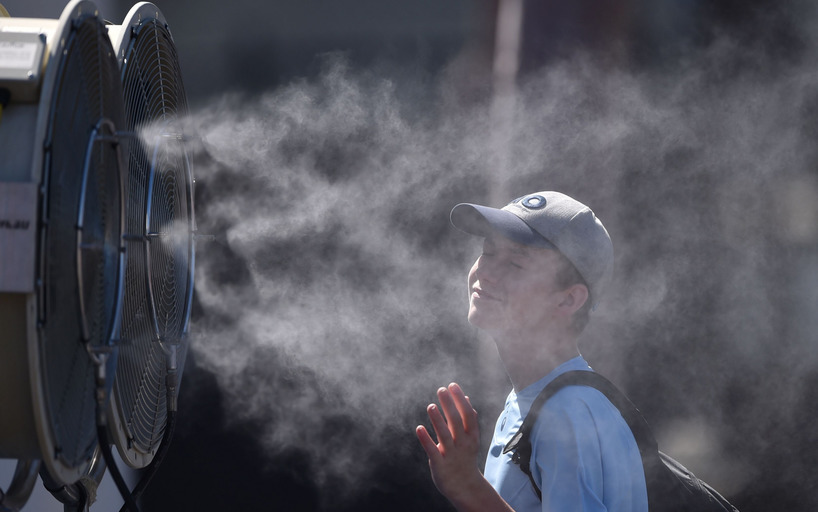 Матчи на Australian Open прерваны из-за жары