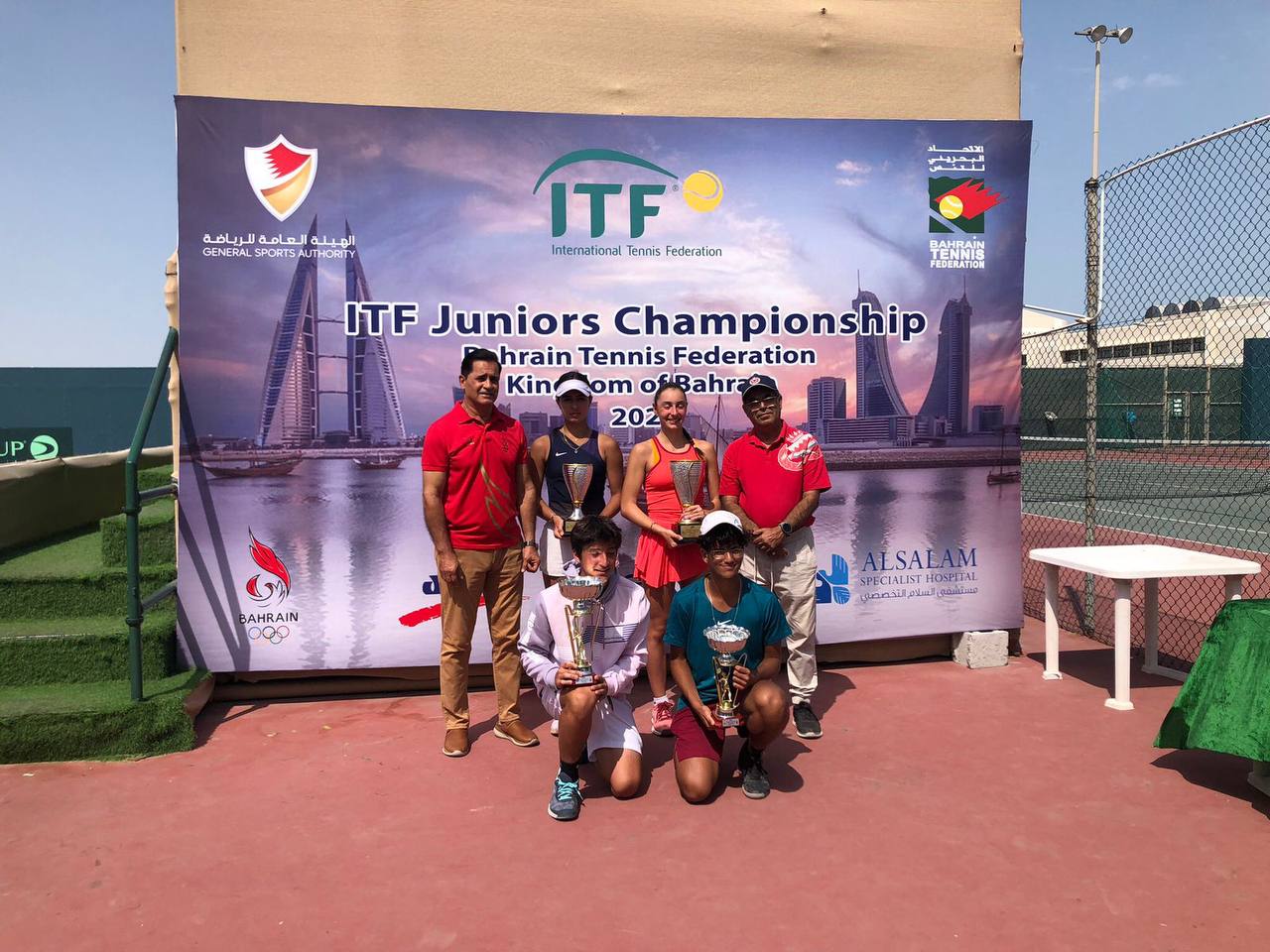 Самира Рашидова, Рафаэль Асадуллин и Илья Мосолкин выступили на турнире серии ITF J30 ISA TOWN в Бахрейне